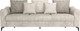 Миниатюра изображения товара Диван Олмеко Одри 3-х местный (бежевый/латте)