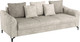 Миниатюра изображения товара Диван Олмеко Одри 3-х местный (бежевый/латте)