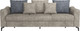 Миниатюра изображения товара Диван Олмеко Одри 3-х местный (латте/графит)