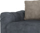 Миниатюра изображения товара Диван Олмеко Одри 3-х местный (графит/латте)