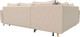 Миниатюра изображения товара Диван угловой Олмеко Лона (крем/тоуп)