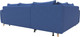 Миниатюра изображения товара Диван угловой Олмеко Лона (нэви/сильвер)