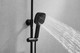 Миниатюра изображения товара Душевая система со смесителем Shevanik S9736H (черный)
