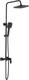 Миниатюра изображения товара Душевая система со смесителем Shevanik S9736H (черный)