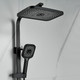 Миниатюра изображения товара Душевая система со смесителем Shevanik S7036H (черный)