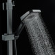 Миниатюра изображения товара Душевая система со смесителем Shevanik S7036H (черный)
