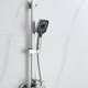 Миниатюра изображения товара Душевая система со смесителем Shevanik S7036L (сатин)