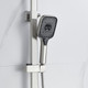 Миниатюра изображения товара Душевая система со смесителем Shevanik S7036L (сатин)