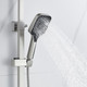 Миниатюра изображения товара Душевая система со смесителем Shevanik S7036L (сатин)