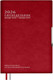 Миниатюра изображения товара Еженедельник Escalada Шеврет Глосс 2026 / 70343 (80л, красный)