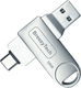 Миниатюра изображения товара USB flash накопитель BreezyTech OTG120 128GB 3.0 (металлик)