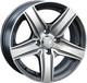 Миниатюра изображения товара Литой диск LS wheels LS 230 17x7" 5x112мм DIA 57.1мм ET 45мм GMF