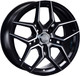 Миниатюра изображения товара Литой диск LS wheels LS 1266 18x8" 5x112мм DIA 66.6мм ET 40мм BKF