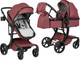 Миниатюра изображения товара Детская универсальная коляска Aimile Adventurer / ADV-5 (бургунди)