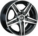 Миниатюра изображения товара Литой диск LS wheels LS 321 17x7" 5x112мм DIA 57.1мм ET 45мм BKF