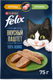 Миниатюра изображения товара Влажный корм для кошек Felix Вкусный паштет Курица и кролик (75г)