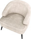 Миниатюра изображения товара Кресло мягкое Олмеко Марсель (велюр Олимпия 003 бежевый)
