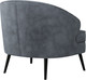 Миниатюра изображения товара Кресло мягкое Олмеко Марсель (велюр Олимпия 068 графит)