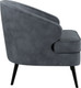 Миниатюра изображения товара Кресло мягкое Олмеко Марсель (велюр Олимпия 068 графит)