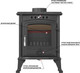 Миниатюра изображения товара Печь-камин Везувий SV-05 (антрацит)