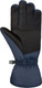 Миниатюра изображения товара Перчатки лыжные Reusch Ice Flower Dress / 6431153_4470 (р.8.5, Blue/Gold)