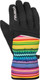 Миниатюра изображения товара Перчатки лыжные Reusch Alan Junior / 6461115_7492 (р.6.5, Black/Multicol Lines)