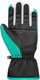 Миниатюра изображения товара Перчатки лыжные Reusch Alan Junior / 6461115_7309 (р.6.5, Black/Vir Green/White)