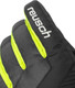 Миниатюра изображения товара Перчатки лыжные Reusch Bennet R-Tex Xt Junior / 6461206-7686 (р.5, Black/Black Mellange/Safety Yellow)