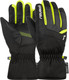 Миниатюра изображения товара Перчатки лыжные Reusch Bennet R-Tex Xt Junior / 6461206-7686 (р.5, Black/Black Mellange/Safety Yellow)