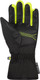 Миниатюра изображения товара Перчатки лыжные Reusch Bennet R-Tex Xt Junior / 6461206-7686 (р.5, Black/Black Mellange/Safety Yellow)