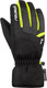 Миниатюра изображения товара Перчатки лыжные Reusch Bennet R-Tex Xt Junior / 6461206-7686 (р.5, Black/Black Mellange/Safety Yellow)