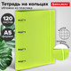 Миниатюра изображения товара Тетрадь Brauberg 404619 (120л, салатовый)
