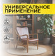 Миниатюра изображения товара Стул ПМЦ Гарвард комфорт плюс (коричневый/дуб натуральный/покрытие коньяк)