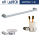 Миниатюра изображения товара Набор аксессуаров для ванной Lauter 21SH1061 + 21SH1051 + 21SH70101 (Chrome, 3 предмета)