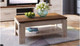 Миниатюра изображения товара Журнальный столик Империал Мэдисон (дуб эндгрейн/дуб экспрессив/бронзовый)