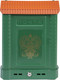 Миниатюра изображения товара Почтовый ящик Цикл Премиум с орлом / 6026-00 (зеленый)