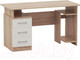 Миниатюра изображения товара Компьютерный стол Империал Гарвард 3ящ 130 (дуб сонома/белый)