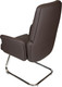 Миниатюра изображения товара Стул офисный Norden Bonno CF / HD-2204-3 V CF (коричневая кожа/ алюминиевая база )