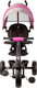 Миниатюра изображения товара Трехколесный велосипед с ручкой QPlay Star1GV (серо-розовый)