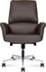 Миниатюра изображения товара Кресло офисное Norden Bonno LB / HD-2204-3 L LB (коричневая кожа/алюминиевая база)