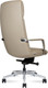 Миниатюра изображения товара Кресло офисное Norden Neo / HD-2218-4 H latte (латте кожа/алюминиевая база)