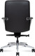 Миниатюра изображения товара Кресло офисное Norden Neo LB / HD-2218-1 L LB (черная кожа/алюминиевая база)