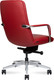 Миниатюра изображения товара Кресло офисное Norden Neo LB / HD-2218-6 L LB (красная кожа/алюминиевая база)