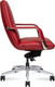 Миниатюра изображения товара Кресло офисное Norden Neo LB / HD-2218-6 L LB (красная кожа/алюминиевая база)