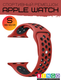 Миниатюра изображения товара Ремешок для умных часов Bingo Sport для Apple Watch 38/40/41мм (красный/черный)