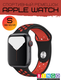Ремешок для умных часов Bingo Sport для Apple Watch 38/40/41мм (черный/красный) — фото 6