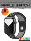 Ремешок для умных часов Bingo Sport для Apple Watch 38/40/41мм (черный/серый) — фото 6