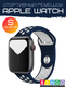 Ремешок для умных часов Bingo Sport для Apple Watch 42/44/45мм (S, синий/белый) — фото 6