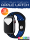 Ремешок для умных часов Bingo Sport для Apple Watch 42/44/45мм (S, черный/синий) — фото 6
