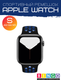 Ремешок для умных часов Bingo Sport для Apple Watch 42/44/45мм (S, черный/синий) — фото 5